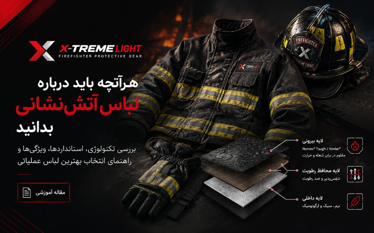 هرآنچه باید درباره لباس آتش‌نشانی حرفه‌ای بدانید